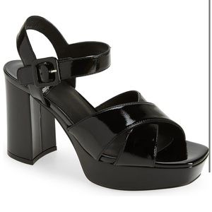 NWT Amma Platform Slingback Sandal 🖤
